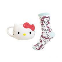 Hello Kitty - Set Mug 3d Et Paire De Chaussettes Hello Kitty - Blue Sky Studios