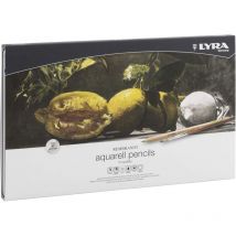 Crayons De Couleur - Aquarelle - Beaux-arts - Coffret Métal - 36 Pièces - Rembrandt - Lyra