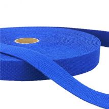 Film 20m Sangle Coton Bleu Roi - My mercerie