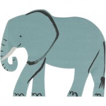 16 Serviettes Animaux Sauvages - Eléphant - Meri Meri