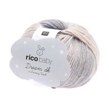 Fil À Tricoter Rico Rico Baby Dream Lux Touch - Rico Design 028 Gris Pebble