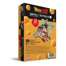 Dragon Ball Z - Puzzle Effet 3d Goku Saiyan (100 Pièces) - Sd Toys