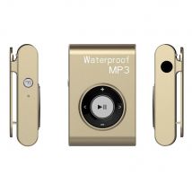 Lecteur Mp3 Étanche Ipx8 Avec Écouteurs Fm 8gb Pour Natation Et Plongée Or Yonis - Yonis