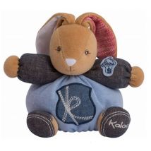 Peluche P'Tit Lapinou Charmeur Blue Denim 18 Cm - Kaloo - 960061 - Kaloo