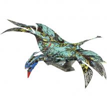 Metalearth: Iconx - Avatar 2 / Neytiri's Banshee 24,39x19,81x5,34cm, Maquette 3d En Métal Avec 2 Feuilles Multicolorées, En Boîte 13,5x22x2cm, 14+ - 