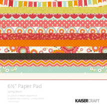 Bloc De 40 Feuilles Spring Bloom - Kaisercraft - Kaisercraft