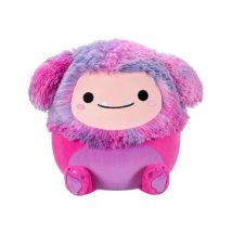 Squishmallows - Peluche Magenta Bigfoot With Multicolored Hair Woxie 30 Cm - Jazwares