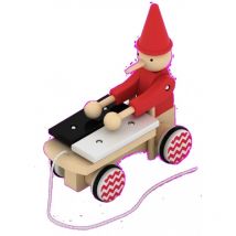 Jouet À Tirer Pinocchio Avec Xylophone - Bass & Bass
