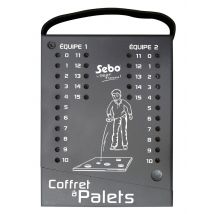 Coffret Vide Pour Palets Fonte, Coloris Gris - Sebo