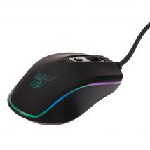 L33t Gaming - Souris Gaming Filaire Tyrfing - Rétroéclairée - 5000 Dpi - Noir - L33T-Gaming