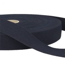 Film 20m Sangle Coton Bleu Marine - My mercerie
