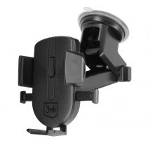 3mk Support Voiture Pour Smartphone Serrage Automatique Fixation Ventouse Noir