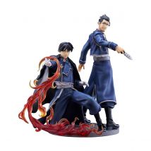 Fullmetal Alchemist : Brotherhood - Statuette Roy Mustang & Maes Hughes Kizuna 27 Cm - Proof
