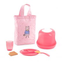 Coffret Repas Pour Poupon 36 À 42 Cm - Sac - Corolle