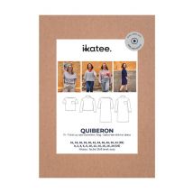 Patron Tee-shirt Et Robe Marinière Femme Quiberon Pochette Taille N°fr 32-52 - Ikatee