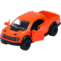 Premium Cars - Ford F-150 Raptor (7,5 Cm) Avec Carte À Collectionner - Majorette