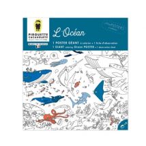 Mes Posters À Colorier Océans - Pirouette Cacahouète