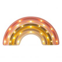 Lampe Veilleuse Arc-en-ciel Golden Rose - Little Lights
