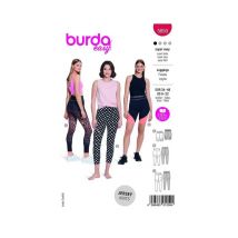 Patron Burda 5850-leggings Taille N°fr 36-50