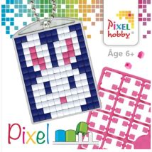 Kit Créatif Pixel Porte-clé 4x3cm Lapin - Pixel ou Pixel kit