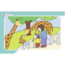 Puzzle Avec Cadre : T'Choupi Au Zoo 15 Pieces - Nathan - 86131 - Nathan