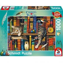 Puzzle Frédéric Le Chat Lettré 1000 Pcs - Schmidt