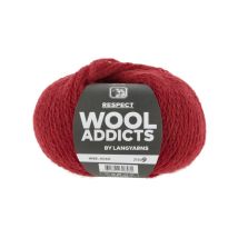 Pelote De Laine Et Alpaga Respect - Wool Addicts 0060 Rouge - Wool Addicts by Langyarns