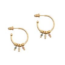 Boucles D'Oreilles Karia En Pierres Tourmaline - SLOYA