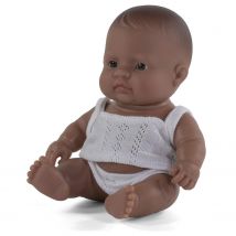 Poupée Bébé Petit Garçon, 21 Cm, Latino-américain - Miniland