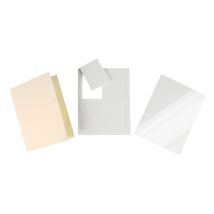 Carte Double Shaker Pour Cartes À Paillettes Rectangle 10 X 14 Cm - Megacrea DIY