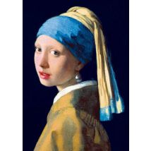 Puzzle 1000 Pièces - Vermeer- Girl With A Pearl Earring, 1665 - Bluebird Puzzle