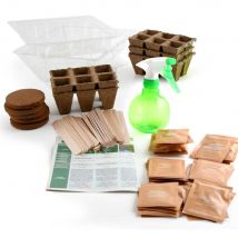 Coffret Matériel Et 30 Sachets De Graines : Développement Durable - Radis et Capucine