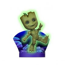 Marvel - Mini-diorama Superama Groot Glow-in-the-dark Sdcc Exclusive 10 Cm - The Loyal Subjects