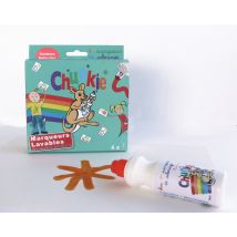 Chunkie Marqueur Mousse Pour Enfant 4 Couleurs Tropicales