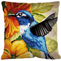Kit Coussin Canevas Colibri - SEG