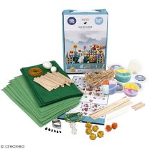 Kit Activité Enfant - Modelage Jardin De Pâques - 21 Pcs - CC Hobby