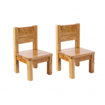 Ensemble Table Et Chaises Enfant Montessori Bois Naturel 1-4 Ans - Pioupiou et Merveilles