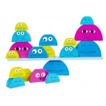 Balance Buddies Geant En Bois - Jeu D'Equilibre Empilable - BuitenSpeel