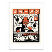 Affiche 50x70 Cm - Oni Ramen - Paiheme Studio - Wall Editions