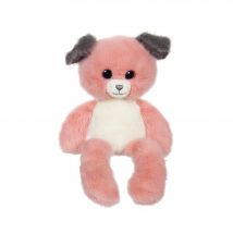 Peluche Chien Leggies - - Rose Et Gris, 48 Cm - Gipsy Toys