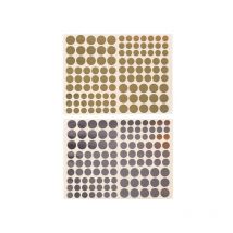 Gommettes - Rondes - Or Et Argent - Différentes Tailles - Cléopâtre - Cléopatre