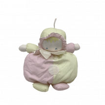 Doudou Poupée En Tissu 25cm