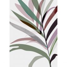 Tableau Sur Toile Feuille Colorée 45x65 Cm - Ceanothe