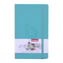 Carnet Bullet Journal 13 X 21 Cm 140g 64 Feuilles Pages Pointillées Bruynzeel Bleu - Royal Talens