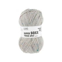 Pelote À Tricoter Super Soxx Tweed 6 Fils - 150 Gr - Lang Yarns : La Laine Robuste, Chaude Et Élégante 0096 Beige - LangYarns