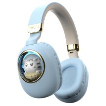 Casque Audio Sans Fil Bluetooth Enfant Confortable Et Pliable Longue Autonomie Violet 2 Yonis - Yonis