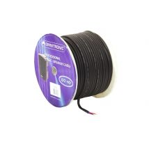 Omnitronic Câble Haut-parleur 2x2.5 100m Bk Durable