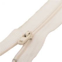 Fermeture Fine Polyester N°2 Couleur Perle - Mediac