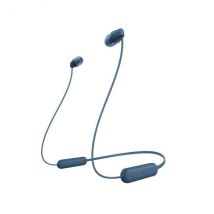 Ecouteurs Intra-auriculaire Tour De Cou Sans Fil Bluetooth Sony Wi-c100 Bleu