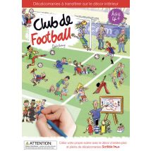 Decalcomanies Club De Football Et Decor A4 - Graine Creative